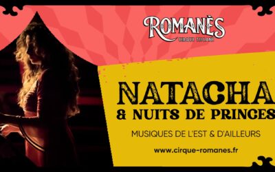 Concert au Cirque Romanès le 20 Mars à 20h